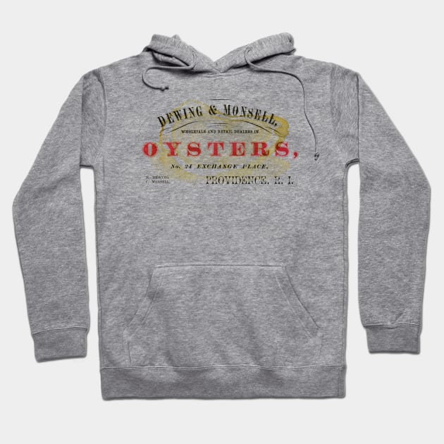 Oysters Hoodie by historicimage